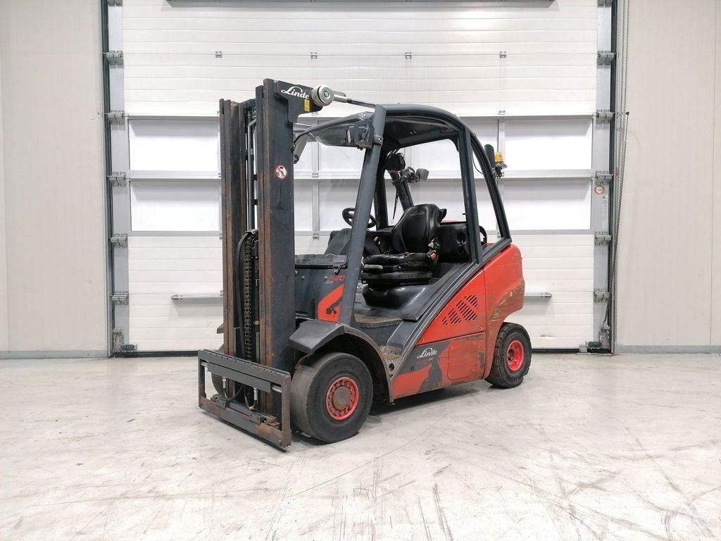 Linde H20T-02/600 Περονοφόρα ανυψωτικά κλαρκ με φυσικό αέριο LPG
