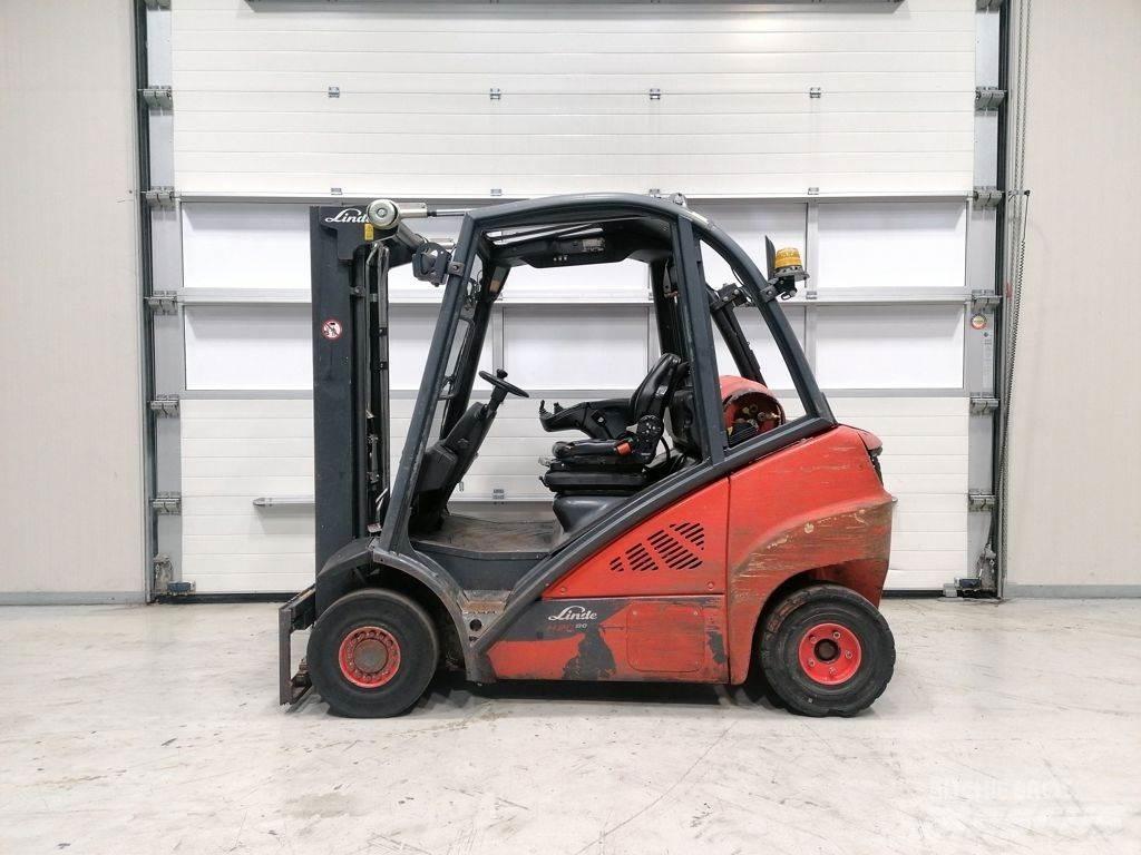 Linde H20T-02/600 Περονοφόρα ανυψωτικά κλαρκ με φυσικό αέριο LPG