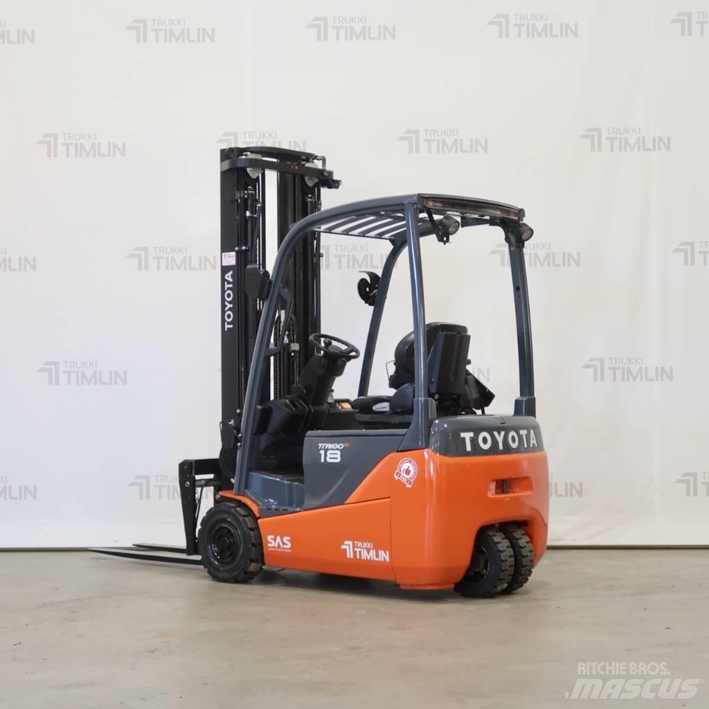 Toyota 8FBEK18T Ηλεκτρικά περονοφόρα ανυψωτικά κλαρκ