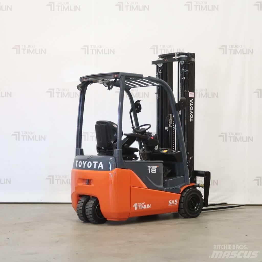 Toyota 8FBEK18T Ηλεκτρικά περονοφόρα ανυψωτικά κλαρκ