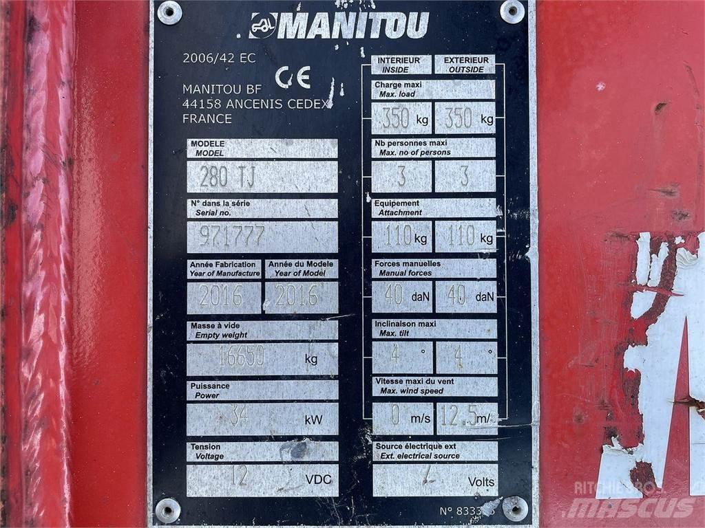 Manitou 280TJ Ανυψωτήρες με αρθρωτό βραχίονα