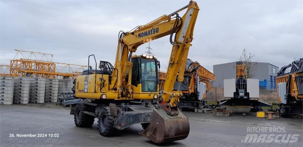 Komatsu PW160-7E0 Εκσκαφείς με τροχούς - λάστιχα