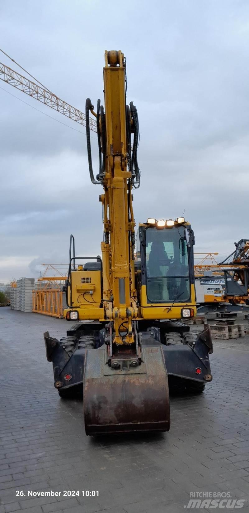 Komatsu PW160-7E0 Εκσκαφείς με τροχούς - λάστιχα
