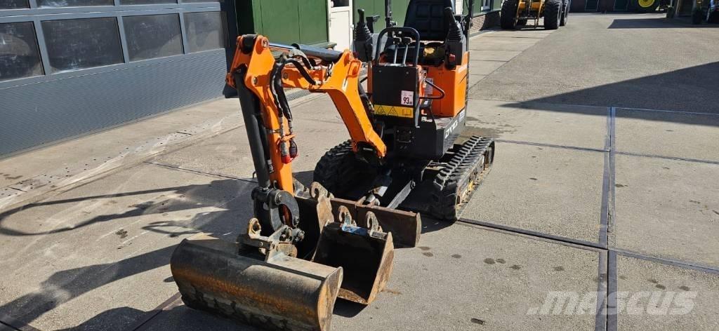 Doosan DX 10 Z Εκσκαφάκι (διαβολάκι) < 7t