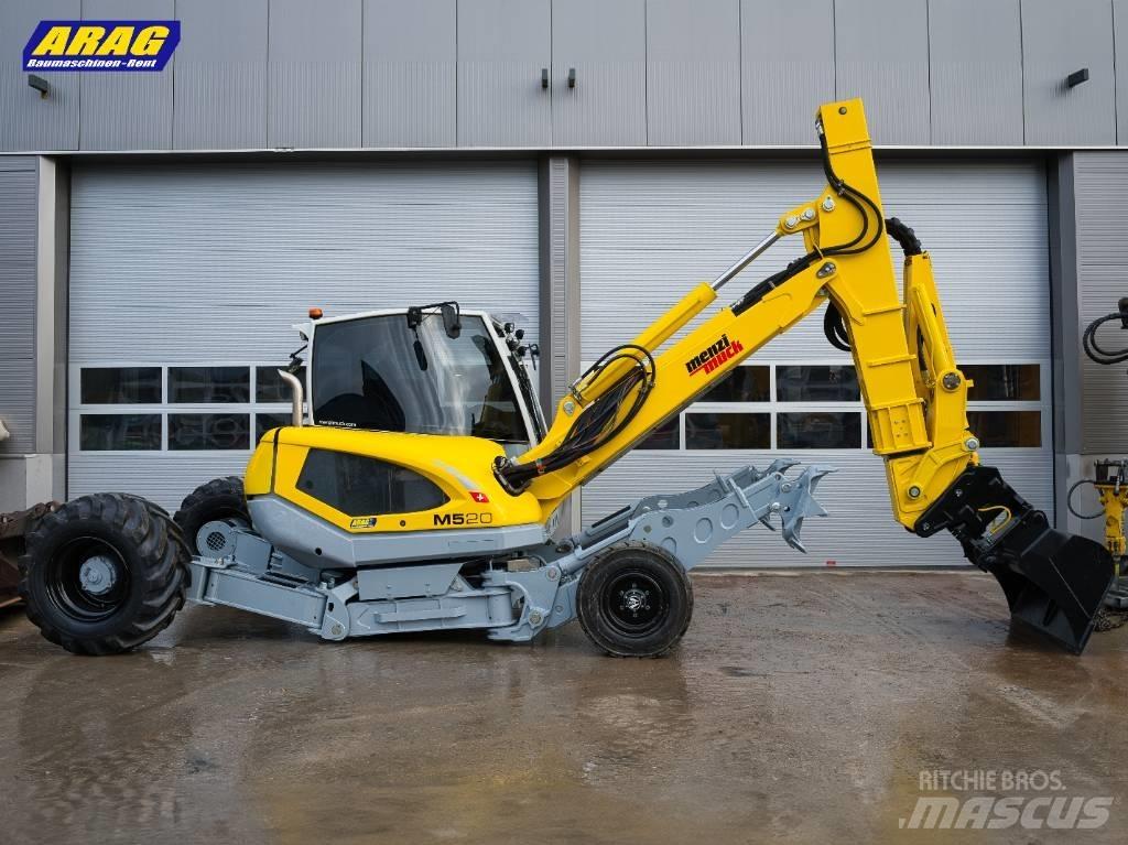 Menzi Muck M520 Εκσκαφείς με τροχούς - λάστιχα