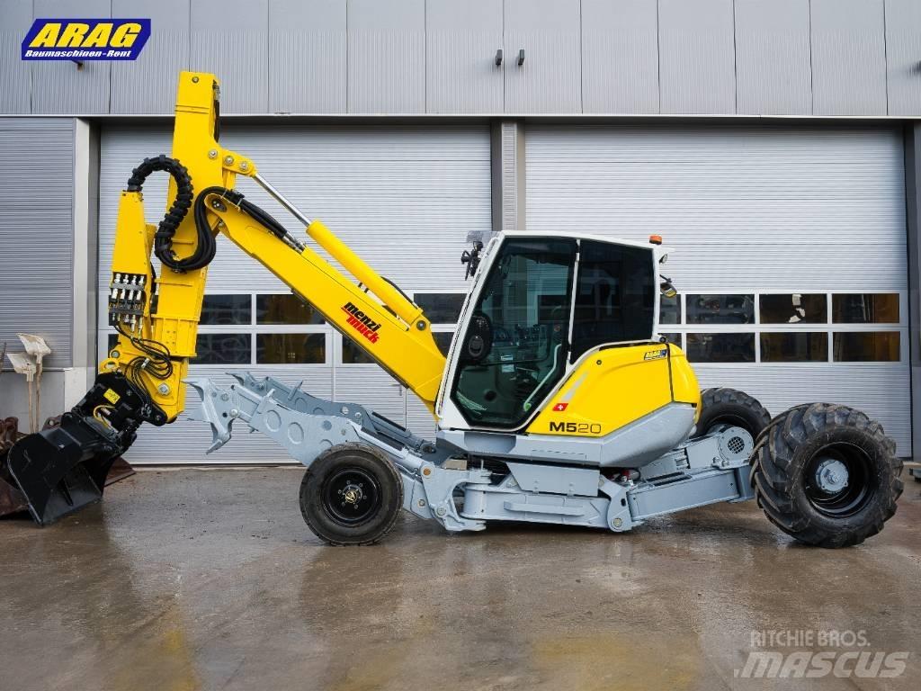 Menzi Muck M520 Εκσκαφείς με τροχούς - λάστιχα