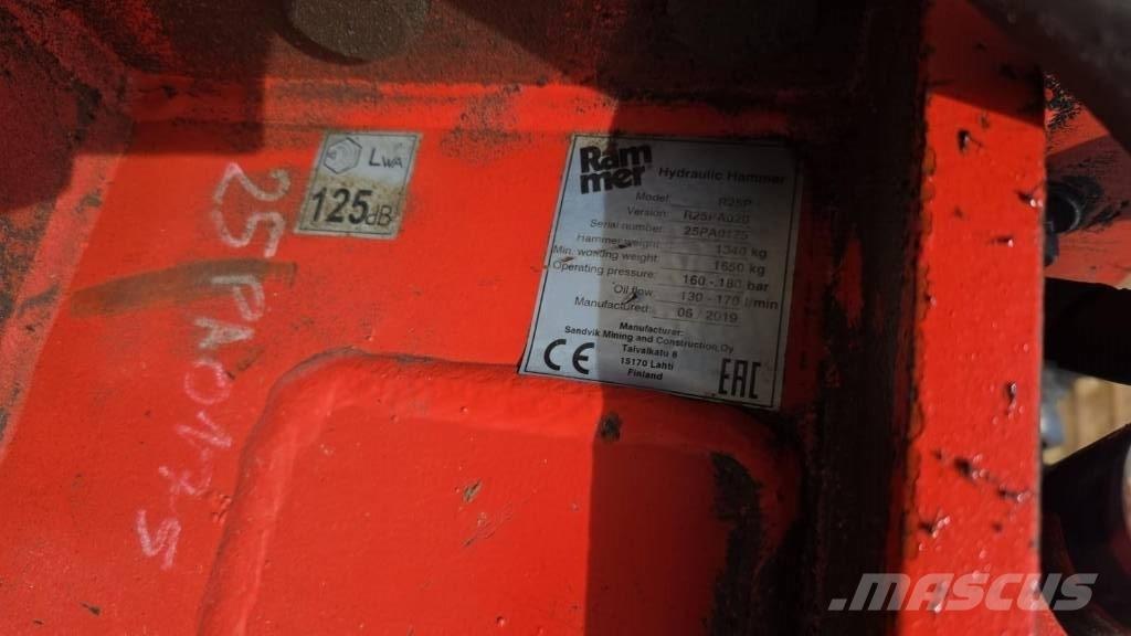 Rammer R25P Σφυριά / Σπαστήρες