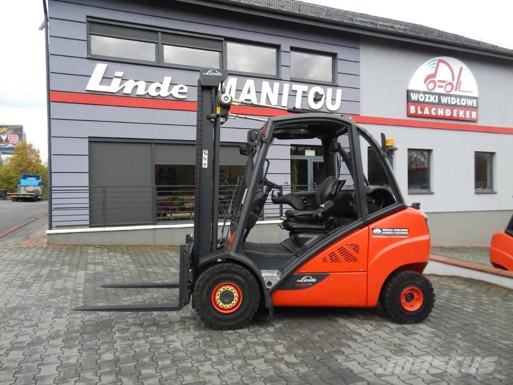 Linde H30T-02 Περονοφόρα ανυψωτικά κλαρκ με φυσικό αέριο LPG