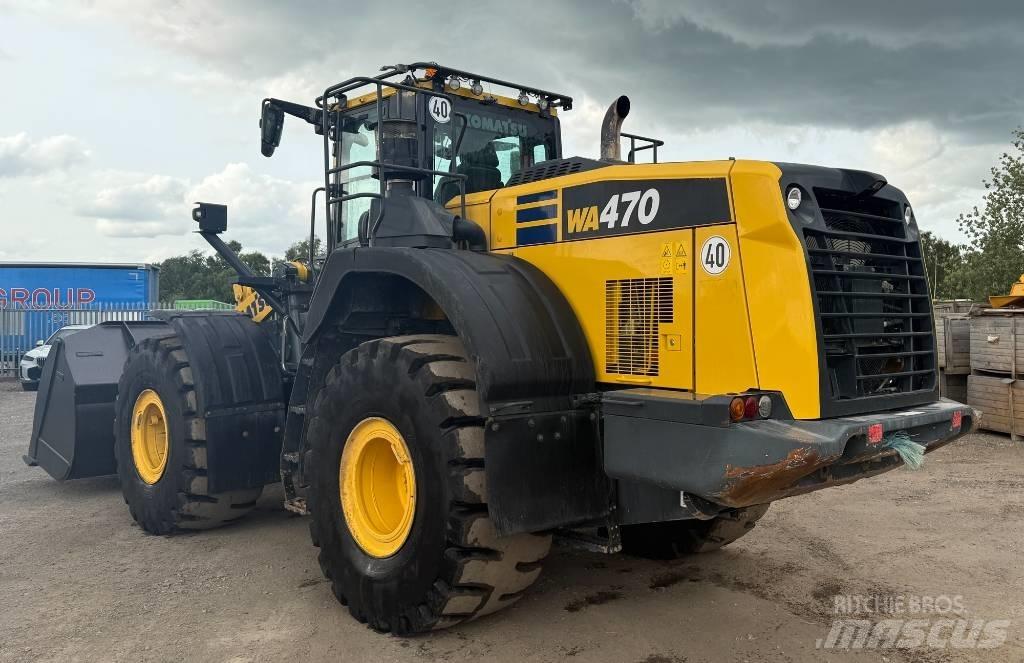 Komatsu WA470-8 Φορτωτές με λάστιχα (Τροχοφόροι)