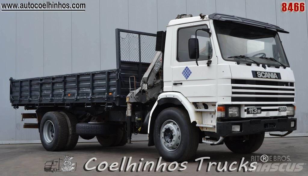 Scania 113H 360 Φορτηγά Ανατροπή