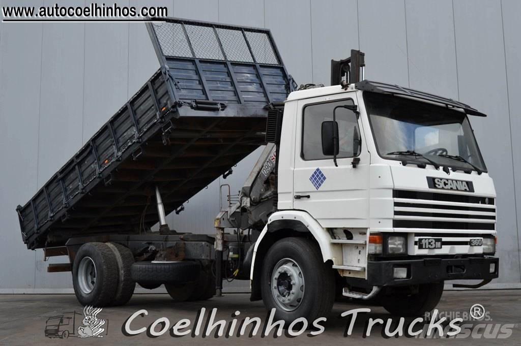 Scania 113H 360 Φορτηγά Ανατροπή