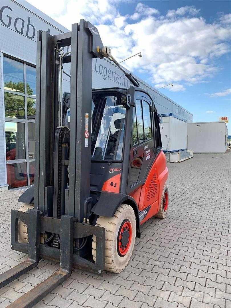Linde H50T Περονοφόρα ανυψωτικά κλαρκ με φυσικό αέριο LPG