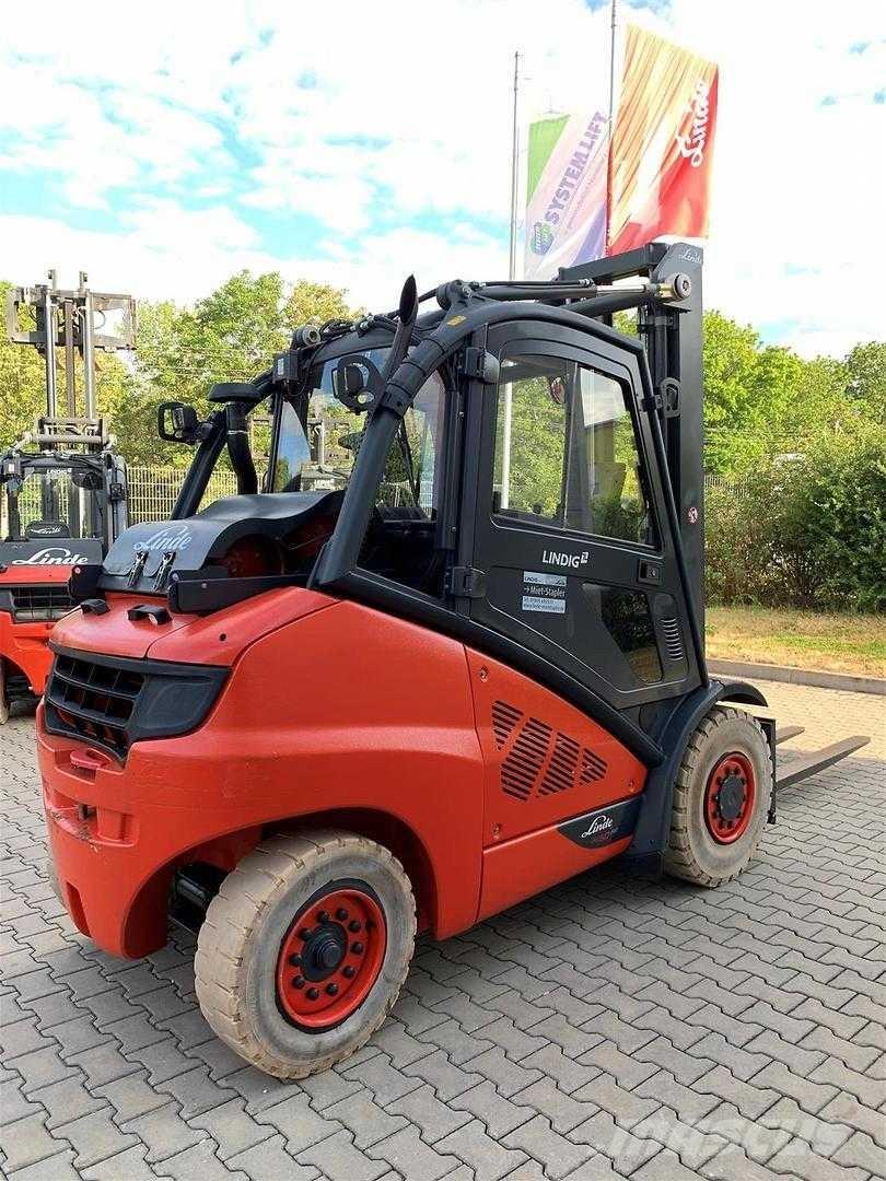 Linde H50T Περονοφόρα ανυψωτικά κλαρκ με φυσικό αέριο LPG