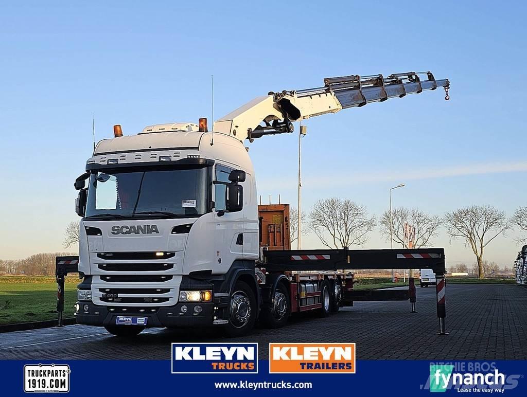 Scania R490 Φορτηγά Kαρότσα με ανοιγόμενα πλαϊνά