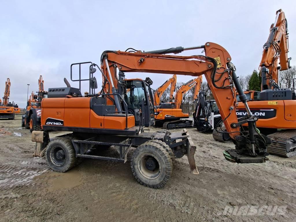 Doosan DX140W-5 Εκσκαφείς με τροχούς - λάστιχα