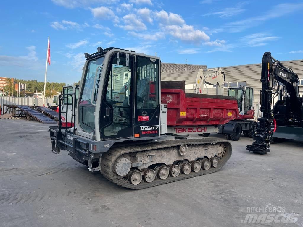 Takeuchi TCR 50 Ερπυστριοφόρα Dumpers - Ντάμπερ