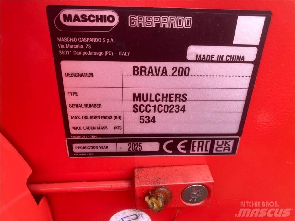 Maschio Brava 200 Άλλα μηχανήματα φροντίδας εδάφους