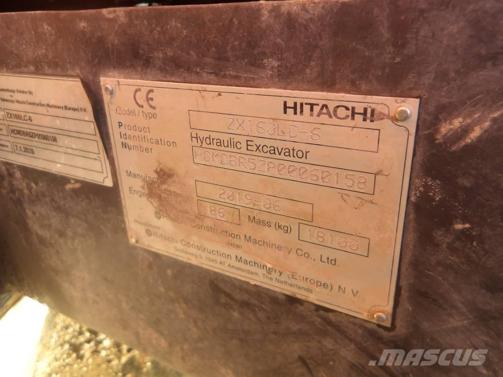 Hitachi ZX 160 LC Εκσκαφείς με ερπύστριες