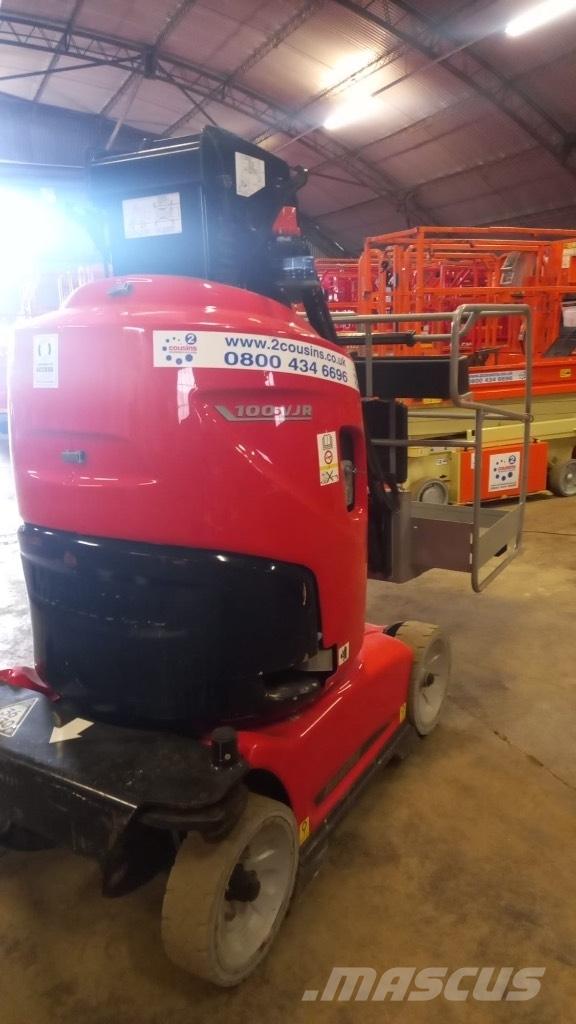 Manitou 100 VJR Ανυψωτήρες με κατακόρυφους πυλώνες