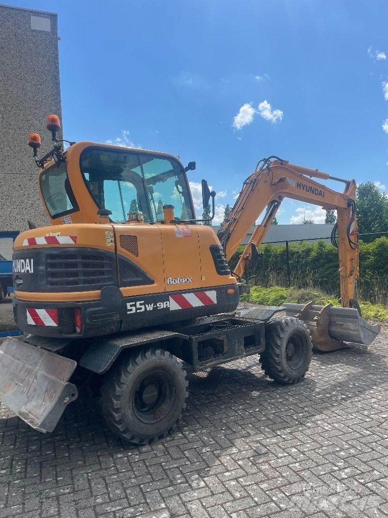 Hyundai 55w9a Εκσκαφείς με τροχούς - λάστιχα