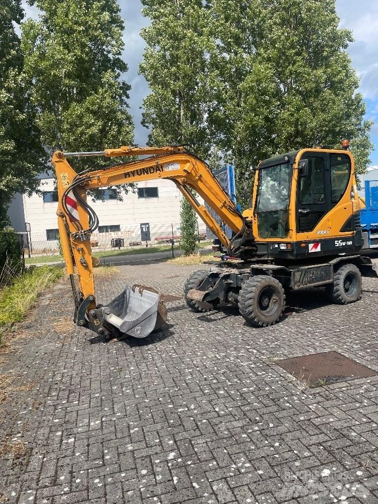 Hyundai 55w9a Εκσκαφείς με τροχούς - λάστιχα