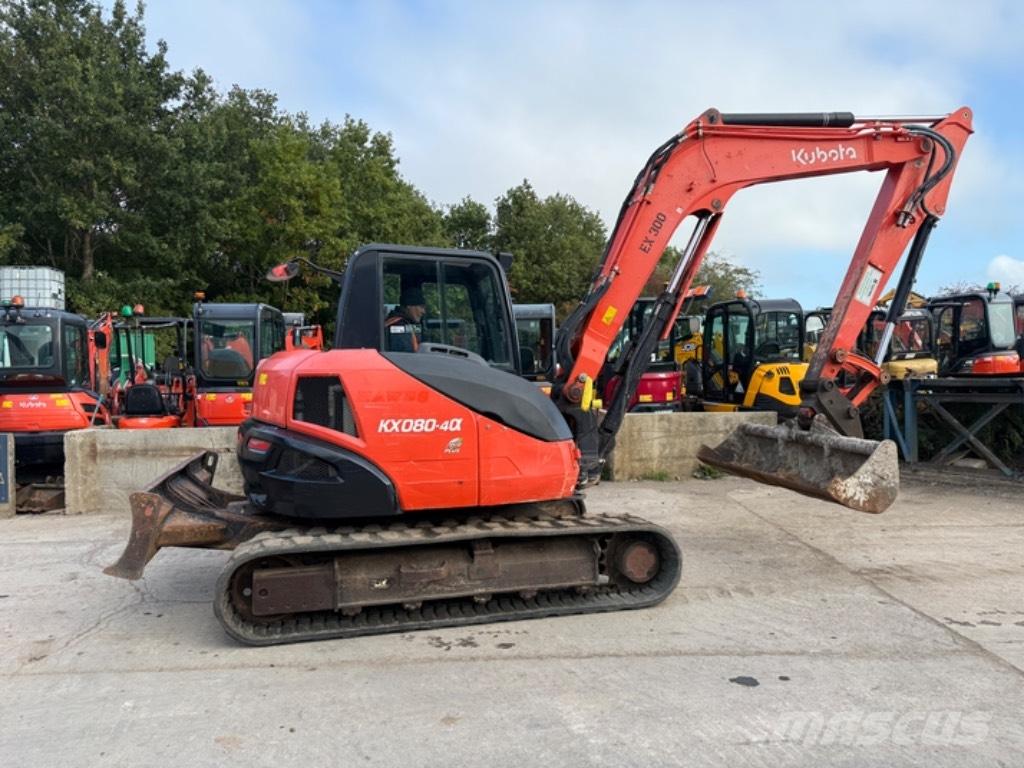 Kubota KX 080-4 Μίνι εκσκαφείς 7t - 12t