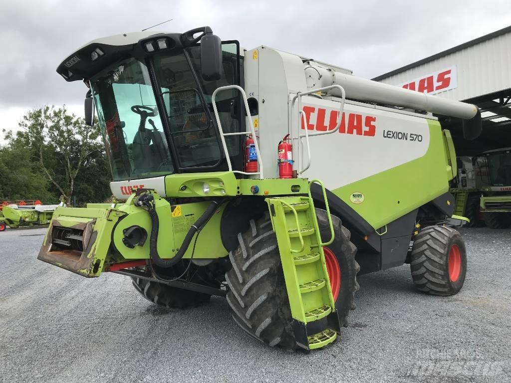 CLAAS Lexion 570 Θεριζοαλωνιστικές μηχανές
