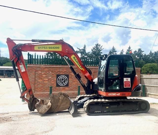 Kubota KX 080-4 Μίνι εκσκαφείς 7t - 12t