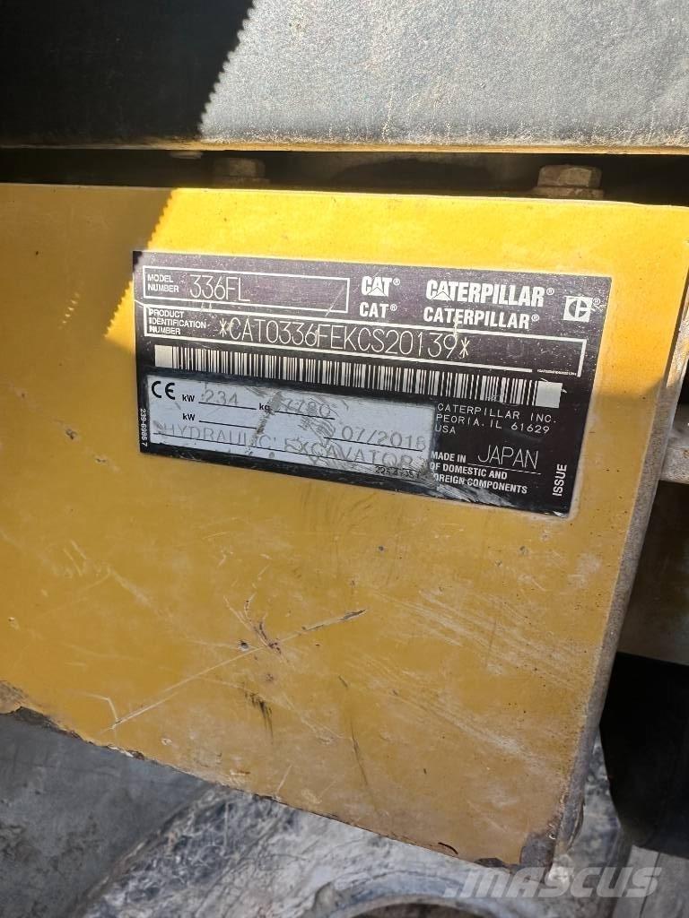 CAT 336 F L Εκσκαφείς με ερπύστριες