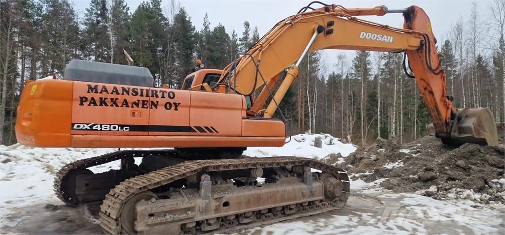 Doosan DX 480 LC Εκσκαφείς με ερπύστριες