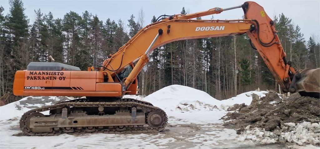 Doosan DX 480 LC Εκσκαφείς με ερπύστριες