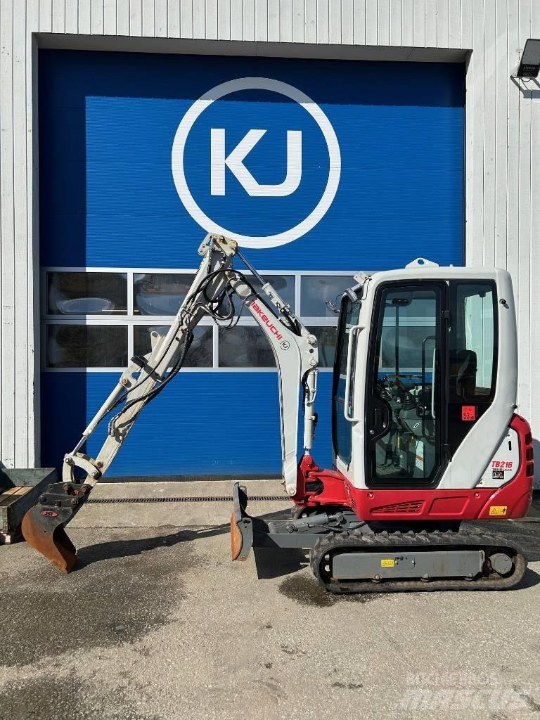 Takeuchi TB 216 Εκσκαφάκι (διαβολάκι) < 7t
