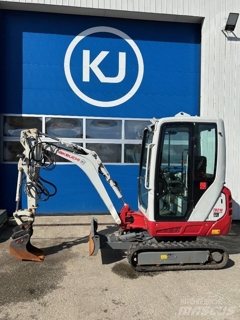 Takeuchi TB 216 Εκσκαφάκι (διαβολάκι) < 7t