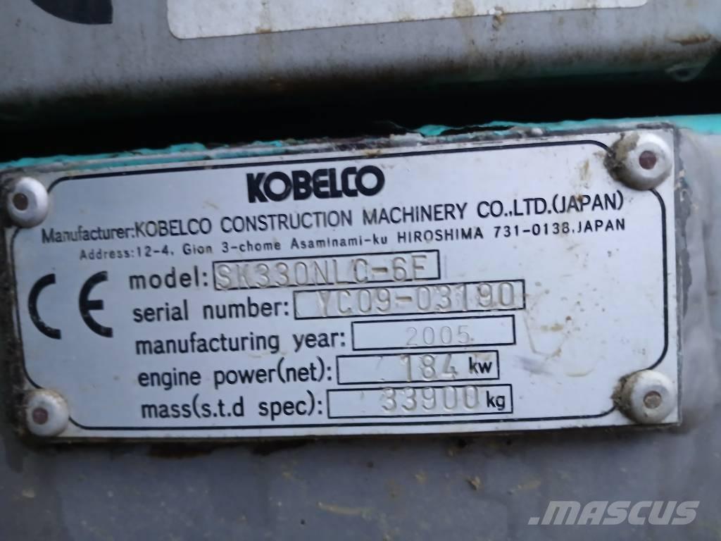 Kobelco SK 330NLC-6E Εκσκαφείς με ερπύστριες