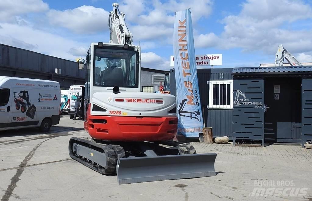 Takeuchi TB 260 Εκσκαφάκι (διαβολάκι) < 7t