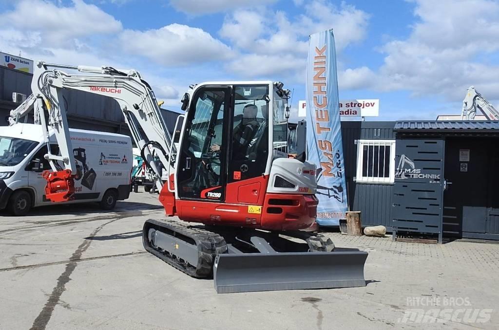 Takeuchi TB 260 Εκσκαφάκι (διαβολάκι) < 7t