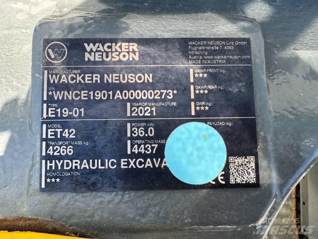 Wacker Neuson ET42 Εκσκαφείς με ερπύστριες