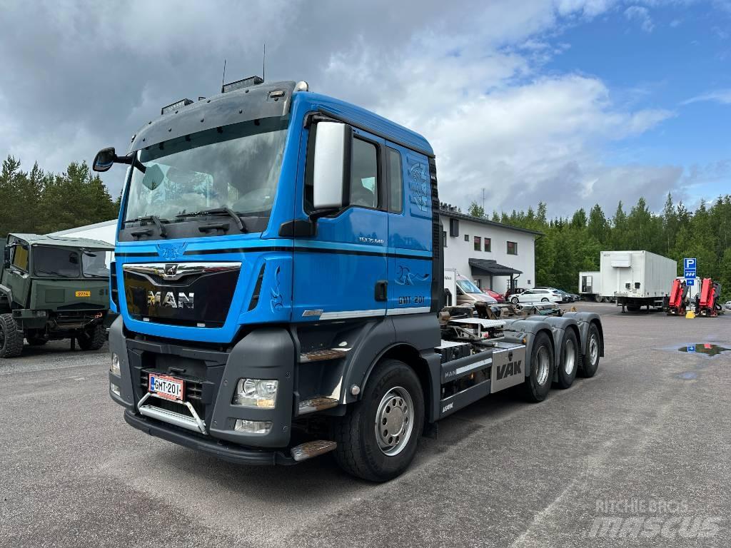 MAN TGX 35.640 Φορτηγά ανατροπή με γάντζο