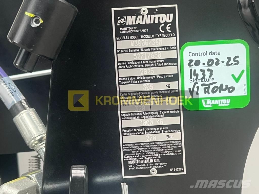 Manitou W3000/36M Τηλεσκοπικοί ανυψωτές