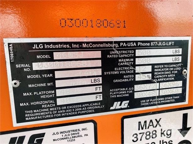 JLG 460 SJ Ανυψωτήρες με τηλεσκοπικό βραχίονα