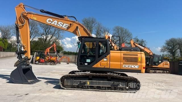 CASE CX 210 Εκσκαφείς με ερπύστριες