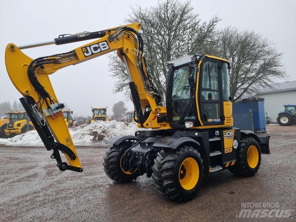 JCB Hydradig 110W Εκσκαφείς με τροχούς - λάστιχα