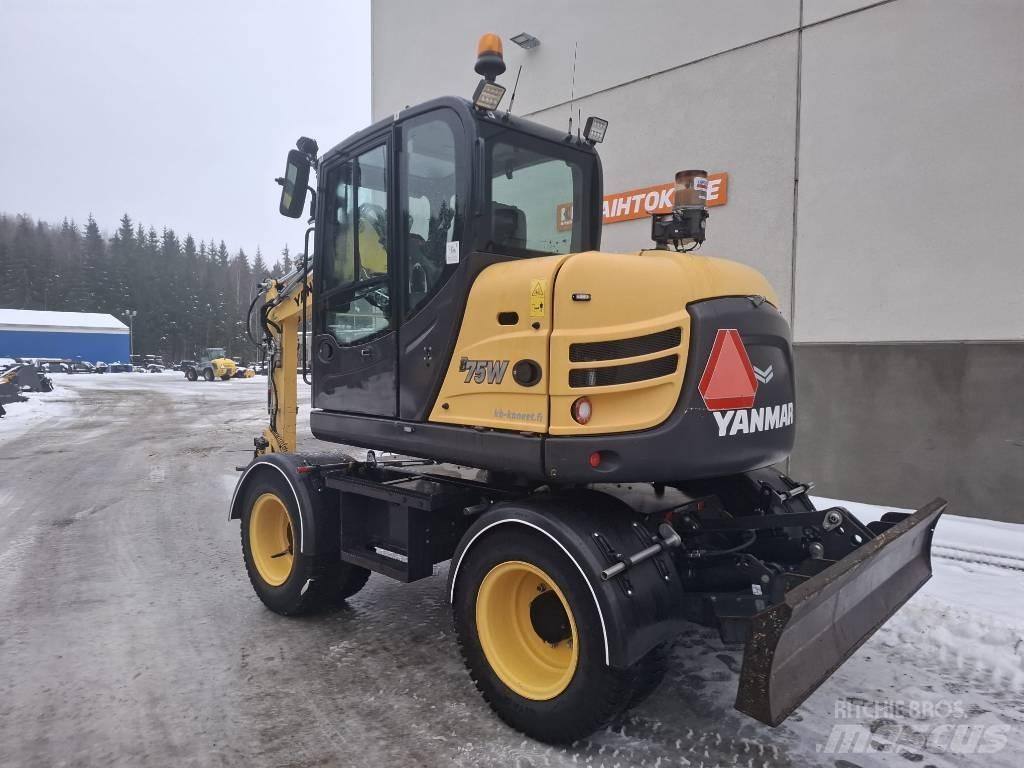 Yanmar B 75 W Εκσκαφείς με τροχούς - λάστιχα