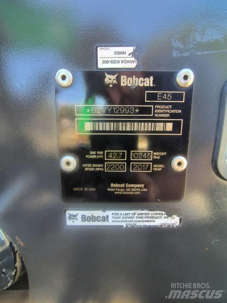 Bobcat E 45 Εκσκαφάκι (διαβολάκι) < 7t