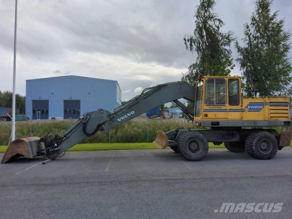 Volvo EW 200 Εκσκαφείς με τροχούς - λάστιχα