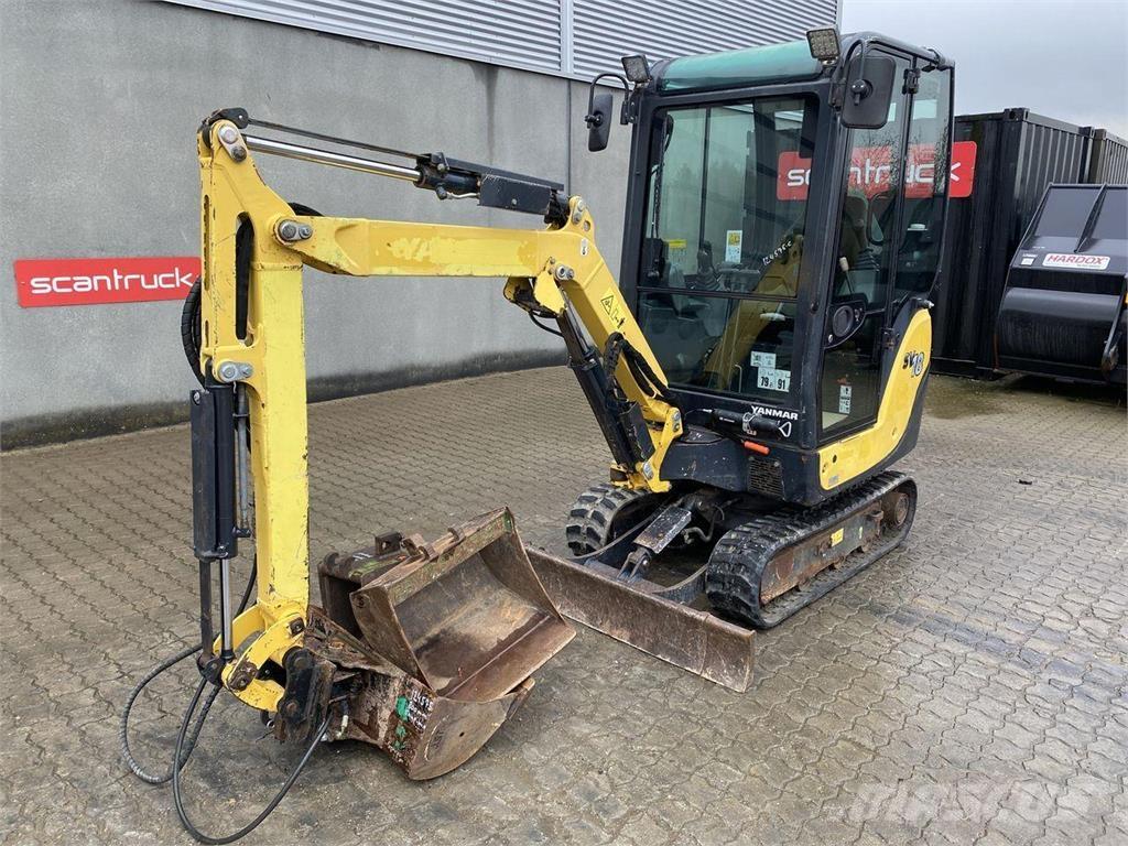 Yanmar SV18 Εκσκαφείς με τροχούς - λάστιχα
