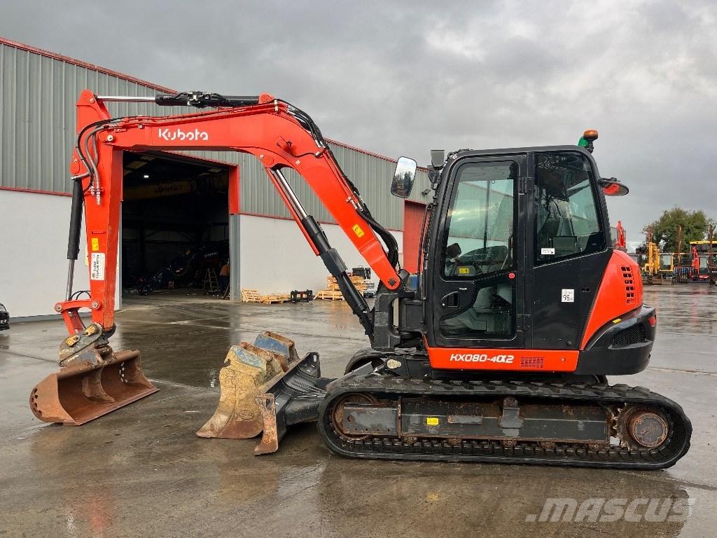 Kubota KX 080-4 Μίνι εκσκαφείς 7t - 12t