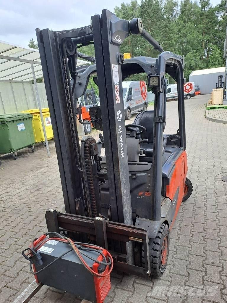 Linde E16 Ηλεκτρικά περονοφόρα ανυψωτικά κλαρκ