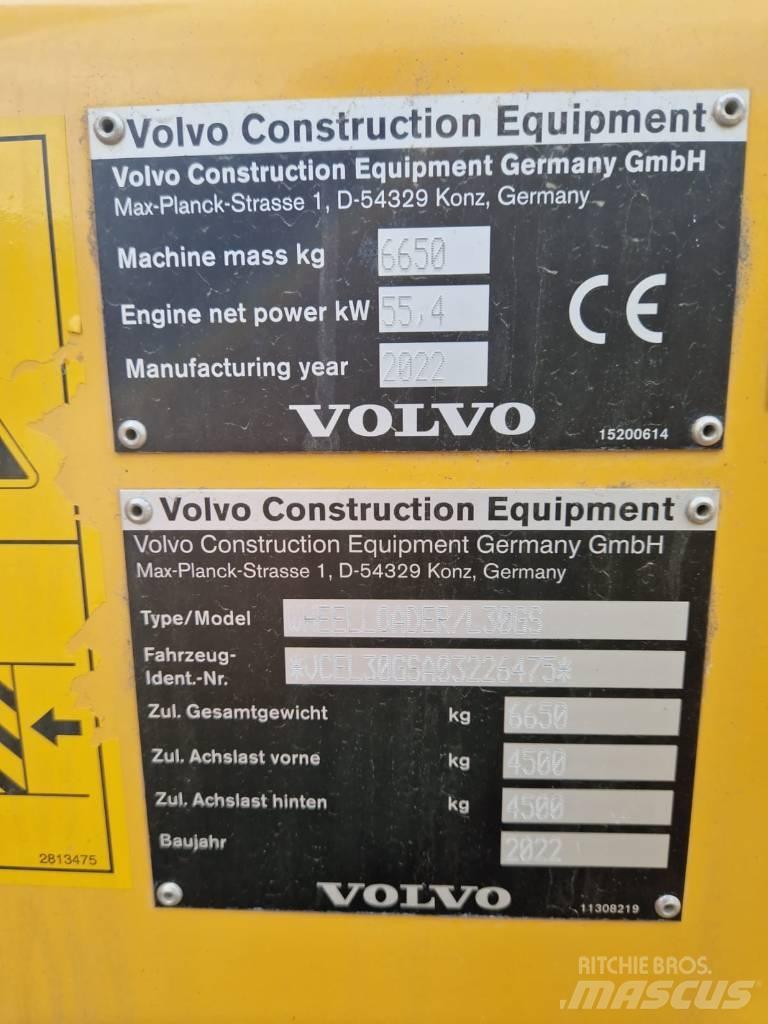 Volvo L 30 G Φορτωτές με λάστιχα (Τροχοφόροι)