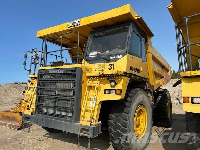 Komatsu 605-7 Άκαμπτα Dumper με ανατρεπόμενο κάδο